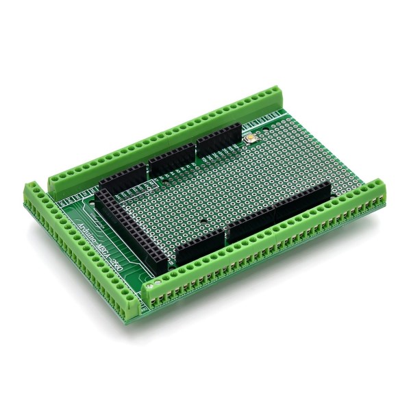 Compatible With MEGA2560 Double-side PCB Prototype Screw Terminal Block Shield Board Kit For Arduino Mega 2560 Mega2560 R3