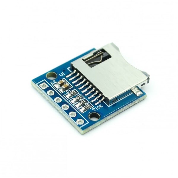 10PCSLOT Micro SD Storage Expansion Board Mini Micro SD TF Card Memory Shield Module With Pins for Arduino ARM AVR