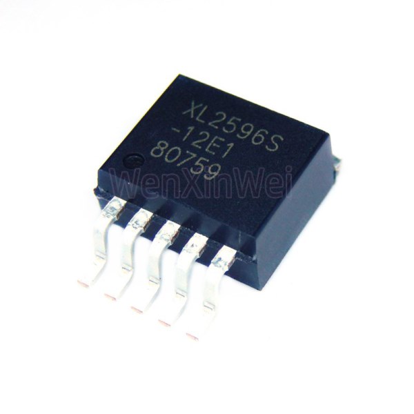 10PCSLOT New Original XL2596S-12E1 XL2596S-3.35.012VADJ E1 Power Step-down Conventional Chip TO263-5 4.5V ~ 40V In Stock