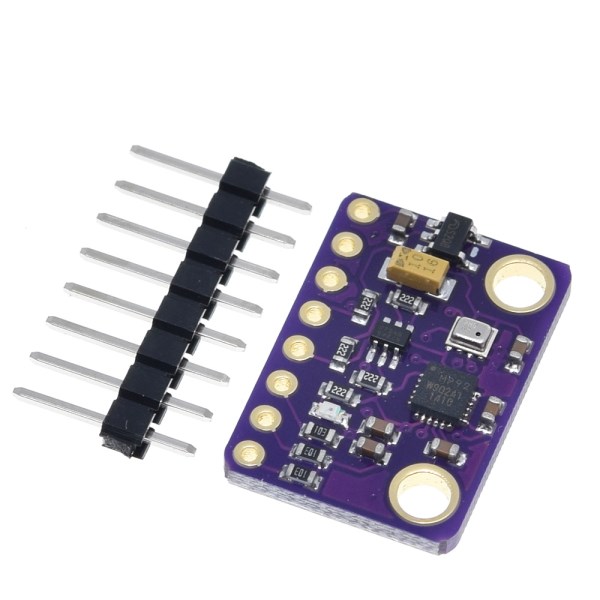 MPU-9250 MPU9250 BMP280 SPI IICI2C 10DOF Acceleration Gyroscope Compass 9-Axis Sensor Board Module GY-91 For Arduino 3-5V Red