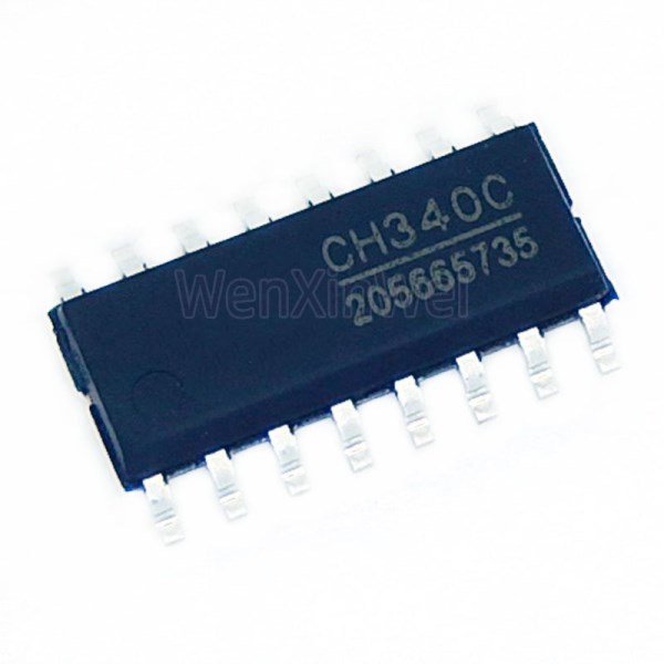 5PCS CH340C SOP16 USB To Serial Port Chip 100% NEW