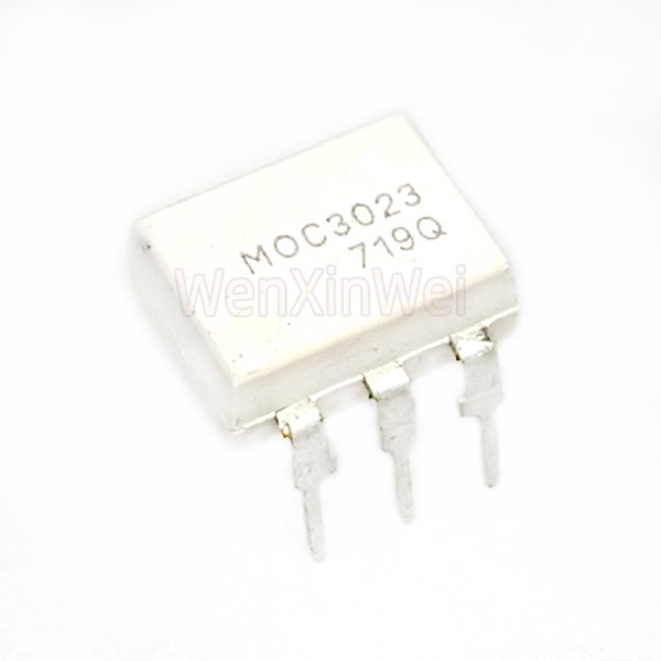 10PCSLOT MOC3023 DIP6 3023 DIP Optocoupler Lsolator New SIP-6