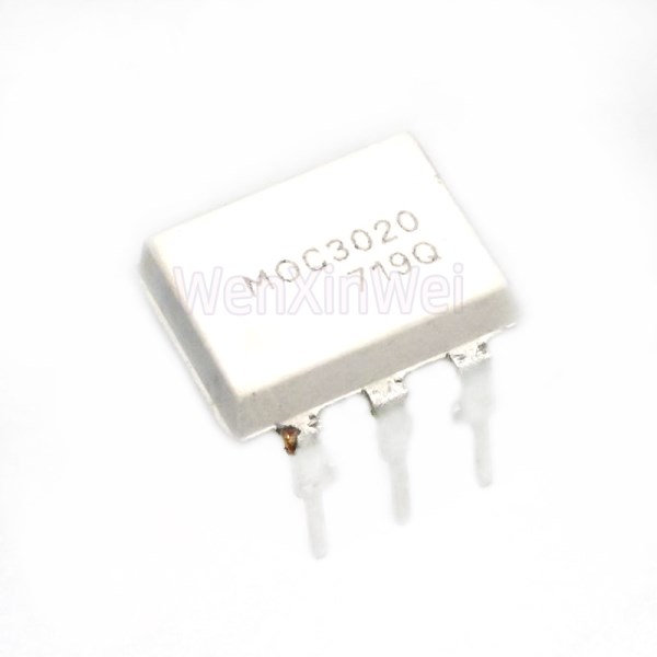 10PCSLOT MOC3020 DIP6 3020 DIP Optocoupler Lsolator New SIP-6