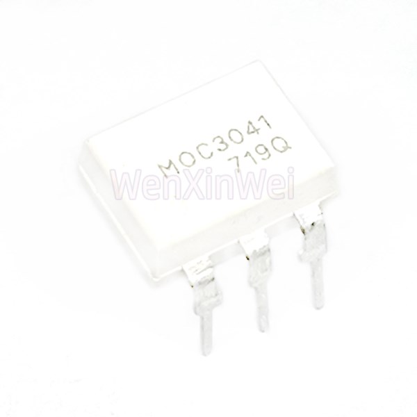 10PCSLOT MOC3041 DIP6 3041 DIP Optocoupler Lsolator New SIP-6