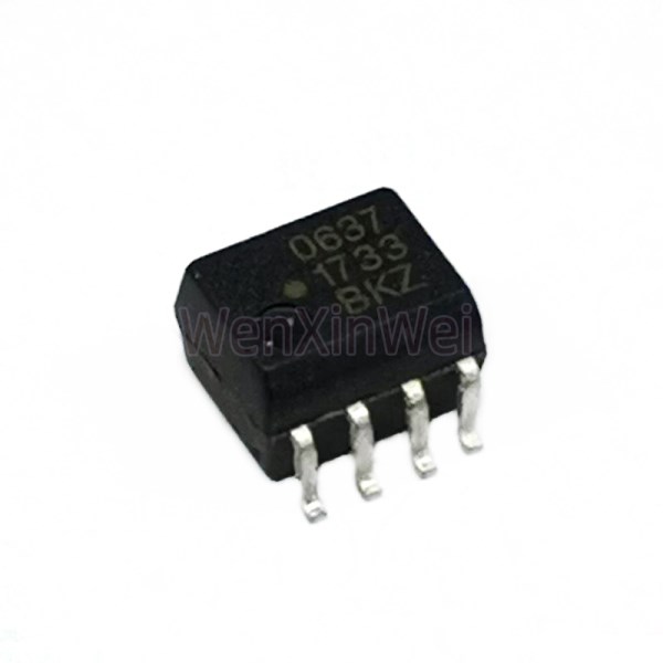10PCSLOT HCPL-0637-500E HCPL0637 SOP8 0637 New Optocoupler