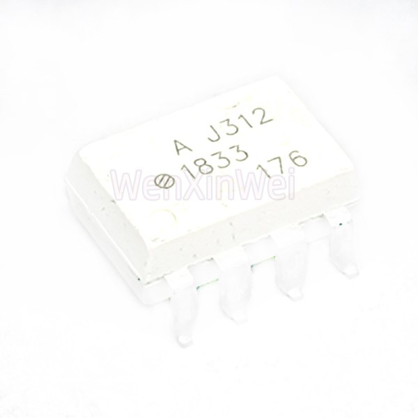 10PCSLOT AJ312 SOP8 HCPL-J312 ACPL-J312 HCPLJ312 SOP-8 Door Drive Optocoupler