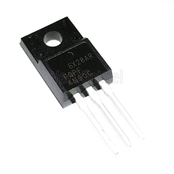 5PCSLOT FQPF4N90C TO-220F 4N90C N-Channel MOSFET 4A 900V