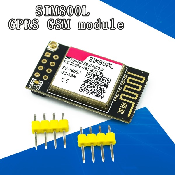 SIM800L GPRS GSM module micro sim card serial TTL frequency of four core plates ESP8266 ESP32