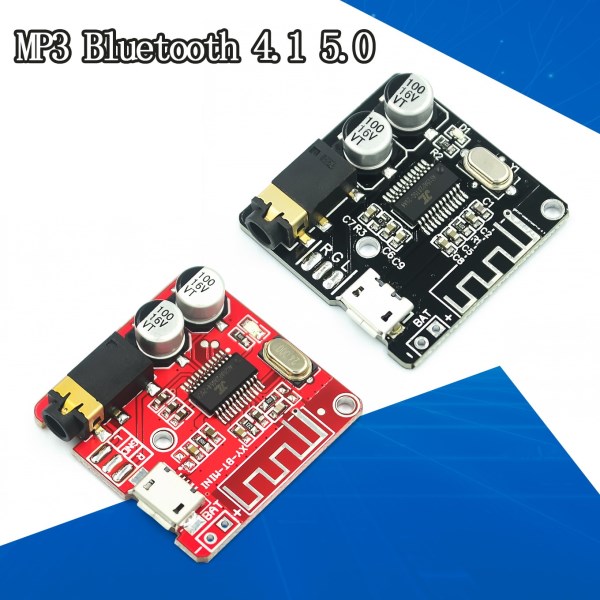 DIY for Bluetooth-compatible Audio Receiver Board 4.1 5.0 MP3 Lossless Decoder Board Wireless Stereo Music Module 3.7-5V