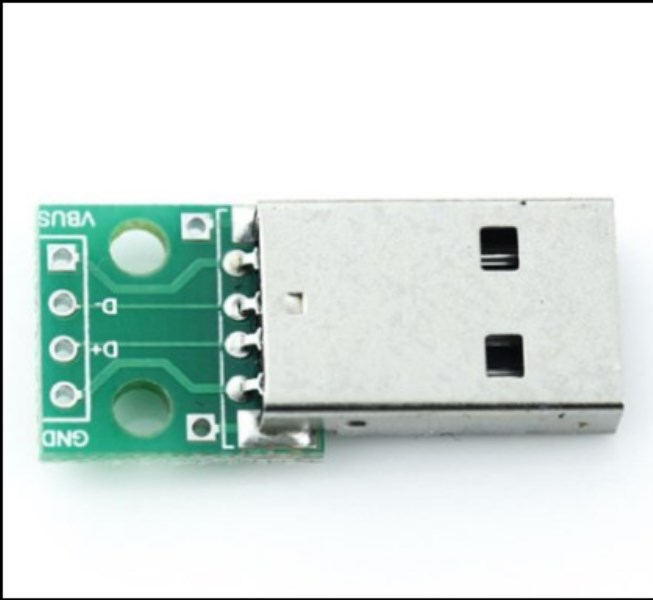 USB2.0 Male to 4P DIP switch DIP adapter board module USB adapter plate wholesale USB-0