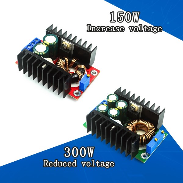 150W Boost Converter 300W Step Down Buck Converter DC-DC 5-40V To 1.2-35V Power module XL4016 Step Up Voltage Charger