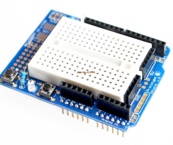 For UNO Proto Shield prototype expansion board with SYB-170 mini breadboard based For UNO ProtoShield