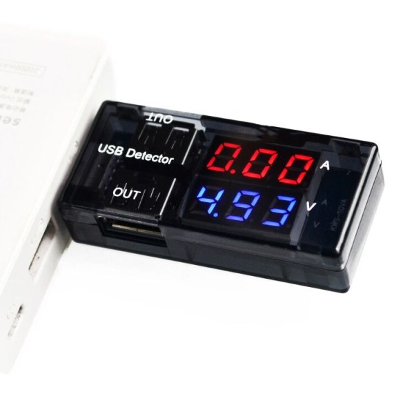 USB Current Voltage Tester USB Voltage Ammeter USB Detector Double Row Shows New