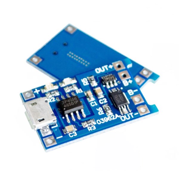 5V Micro USB 1A 18650 Lithium Battery Charging Board With Protection Charger Module