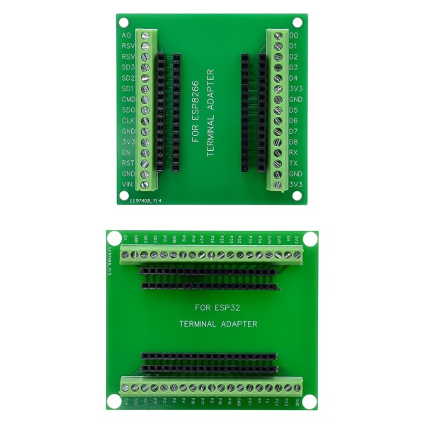 ESP32 ESP8266 Breakout Board GPIO 1 into 2 Compatible with 38 Pins ESP32S ESP32 Development Board 2.4 GHz Dual Core for Arduino