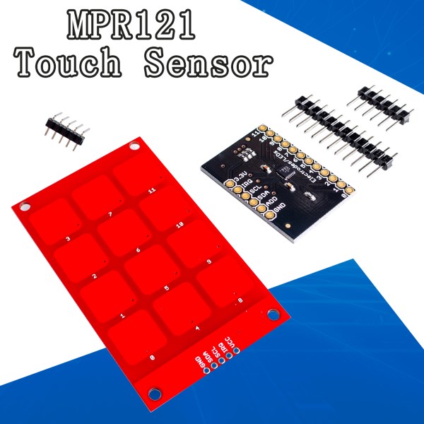 MPR121 Breakout V12 Capacitive Touch Sensor Controller Module I2C Interface keyboard Development Board for arduino