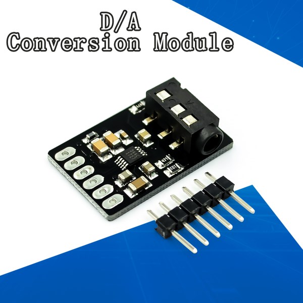 DA Audio Converter Digital to Analog Converter Board Stereo Audio Module Conversion Module CS4344 with I2S Interface