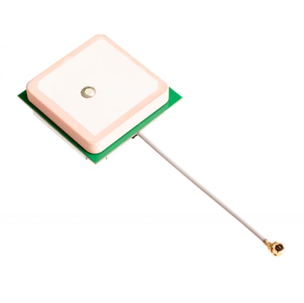 25*25*8mm 28db High Gain 5cm LengthBuilt-in Ceramic Active GPS Antenna for NEO-6M NEO-7M NEO-8M