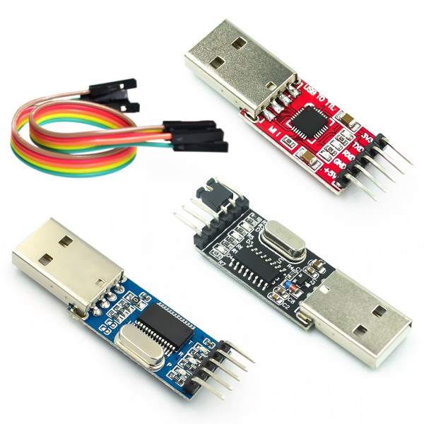 3pcslot =1PCS PL2303HX Download +1PCS CP2102+1PCS CH340G USB TO TTL For Arduino USB to UART TTL Serial Brush Plate Module