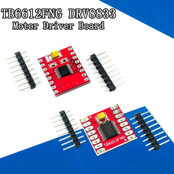 Dual Motor Driver board module small size high performance 1A TB6612FNG DRV8833 for Arduino Microcontroller Better than L298N