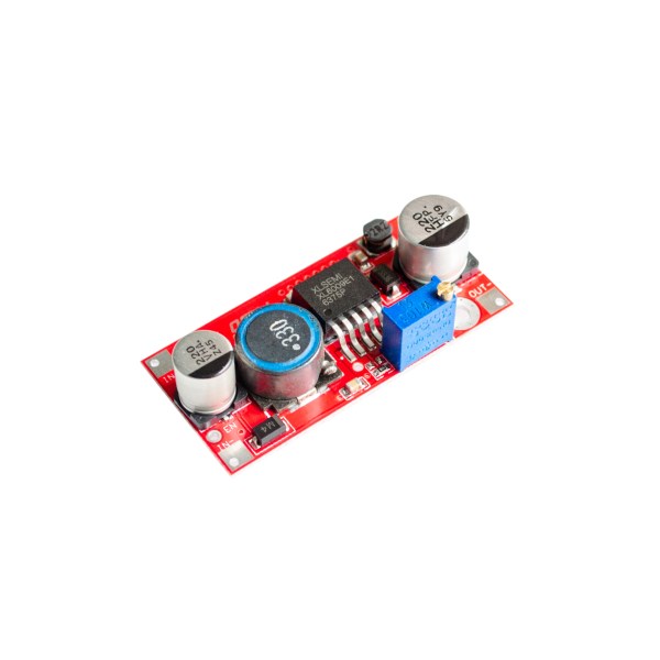 Boost Buck DC-DC Adjustable Step Up Down Converter XL6009 Power Supply Module 20W 5-32V to 1.2-35V(Red)