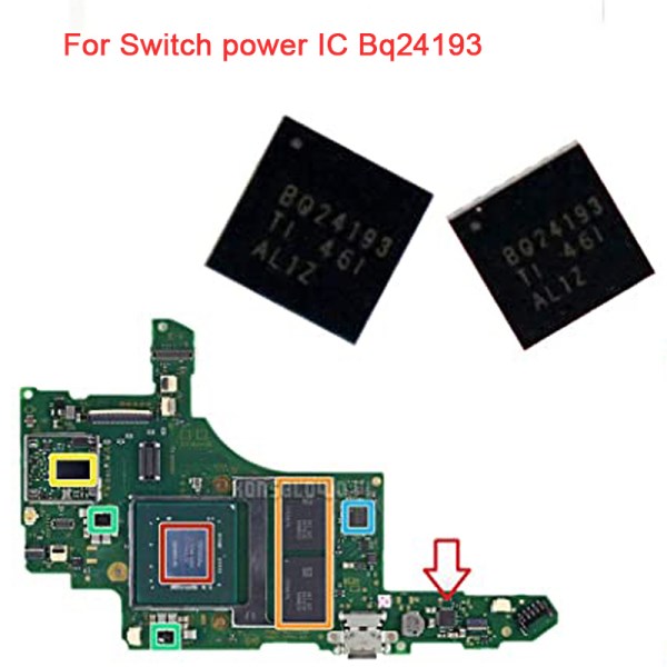 10PCS For switch NS Switch motherboard Image power IC m92t36 Battery Charging IC Chip Bq24193 Audio Video Control IC P13USB