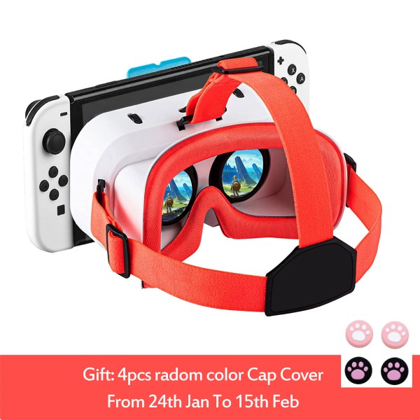 VR Headset for Nintendo Switch OLED ModelNintendo Switch 3D VR(Virtual Reality)Glasses Switch VR Labo Goggles Headset