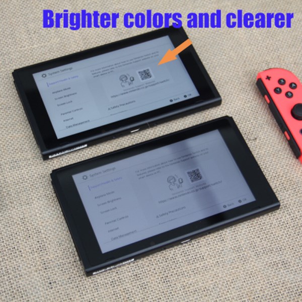 100% Original For Nintend Switch accessories for NS console lcd display + touch screen Full screen assembly replacement