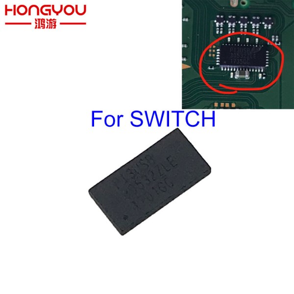 10pcs original new replacement for nintendo switch NS console motherboard ic chip p13usb PI3USB