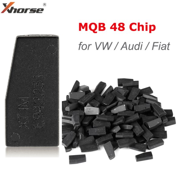 13510PCS,Xhorse VVDI Unlocked MQB48 XT1M Megamos AES MQB48 Auto Transponder Chip MQB 48 For Fiat For Audi For VW For Skoda