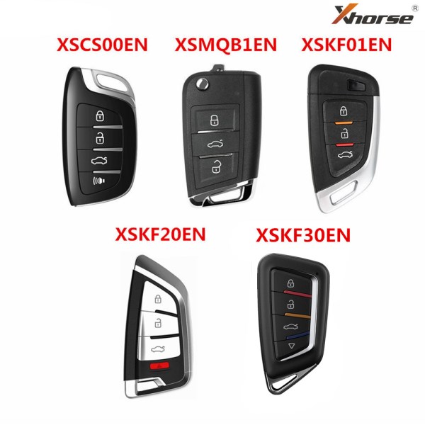 1510PCS Xhorse VVDI Super MINI Key Tool Max Pro Universal Smart Remote Control XSKF01203021EN XSMQB1XSCS00EN XSKC0405EN