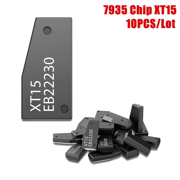 10 Pack VVDI Super Copy 7935 Chip XT15 Transponder Black For VVDI2, VVDI Mini Key Tool, Key Tool Max Plus 33 40 41 42 43 44
