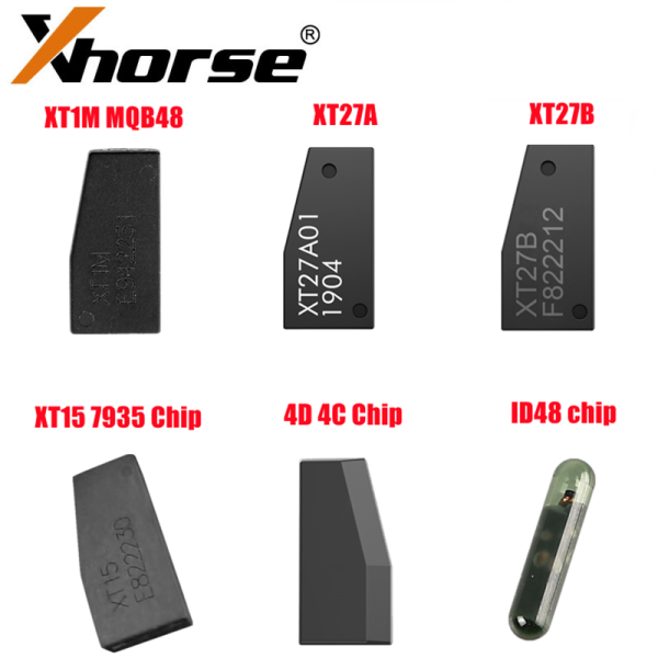 Xhorse XT27A XT27B VVDI Super Chip Add 47 49 4A MQB Chip XT15 7935 Chip VVDI MQB48 Chip for VWFiat Audi Car Key MQB Chip