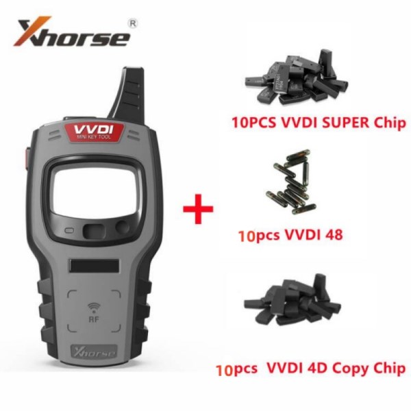 Super Chip Xhorse Global Version VVDI Mini Key Tool Car Remote Key Programmer With Free 96bit 48-Clone Function with Super Chip