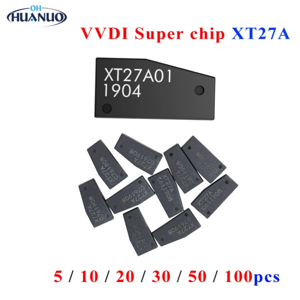 VVDI Super Chip XT27A XT27A01 XT27A66 Transponder Chip for ID4640434D8C8AT347 for VVDI Key Tool VVDI2 Mini Key Tool