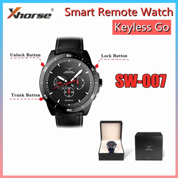 Xhorse SW-007 SW007 Watch Car Key Universal Modified Smart Remote Controller Watch Automotive Keyless Go Wearable Super Car Key