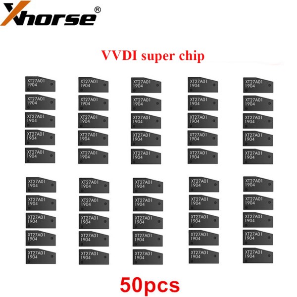 510203050100 pcs lots Xhorse VVDI Super Chip XT27A01 XT2 Transponder for ID4640434D8C8AT34741