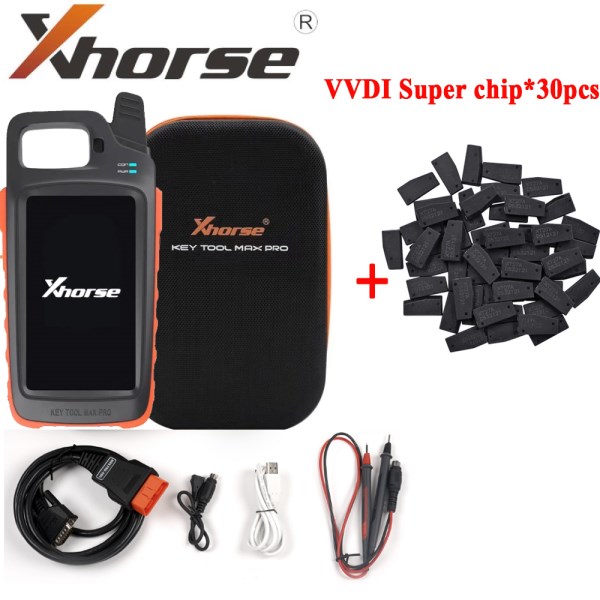 Xhorse VVDI Key Tool Max Pro with Mini OBD Tool Functions Add Voltage and Leakage work with XP005XP005L With VVDI super chip