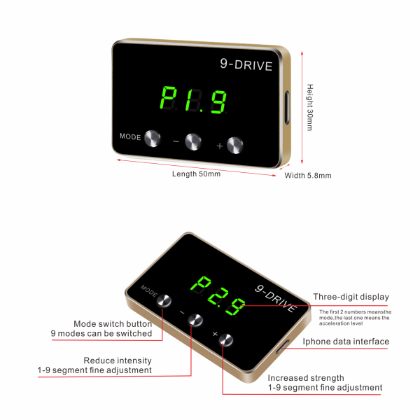 elctronic throttle controller Acceleration tuning chip performance chip speed up for Pontiac G6 2005-2010