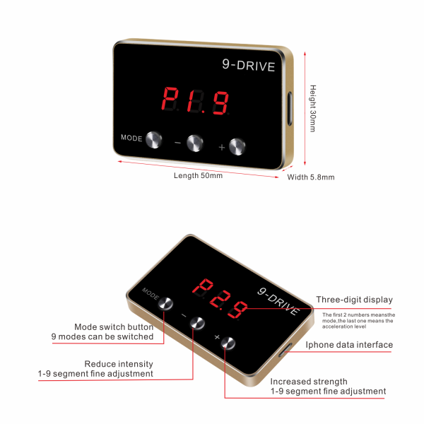 elctronic throttle controller Acceleration tuning chip performance chip speed up for Subaru Legacy 2008+