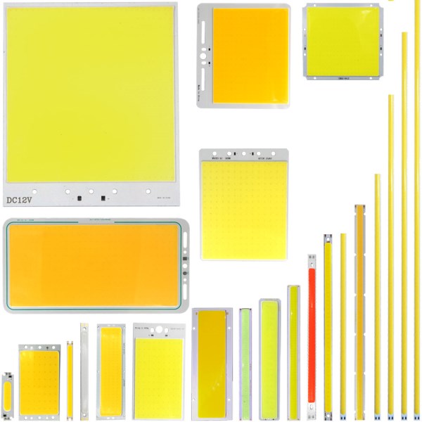 DC 12V COB LED Chip Panel Light Bulb 2W-300W All Size COB LED Module Warm Nature Cool White Red Green Blue Color for DIY Lamp