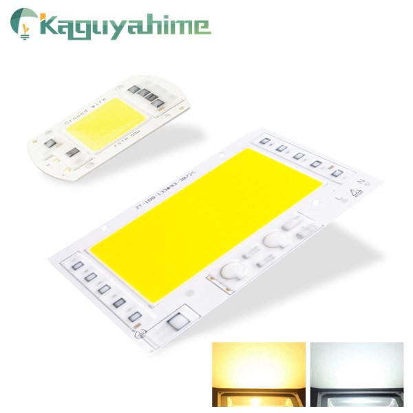 Kaguyahime AC 220V 5W~100W GrowthWhite Integrated COB LED Lamp Chip 30W 20W 10W Smart IC Driver For DIY Floodlight Spotlight
