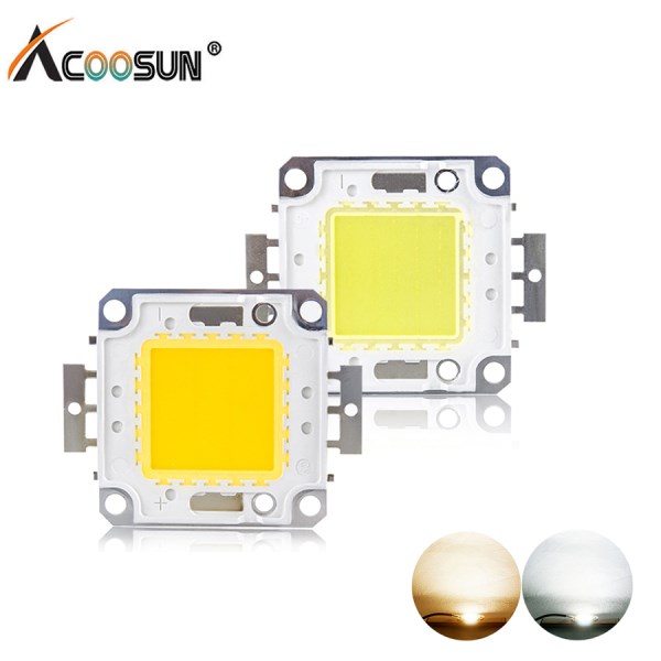 COB LED Chip 9-12V LED Beads Chip COB 10W 20W 30W 50W 100W 30V-36V For Integrated Floodlight Spotlight Searchlight Warm White
