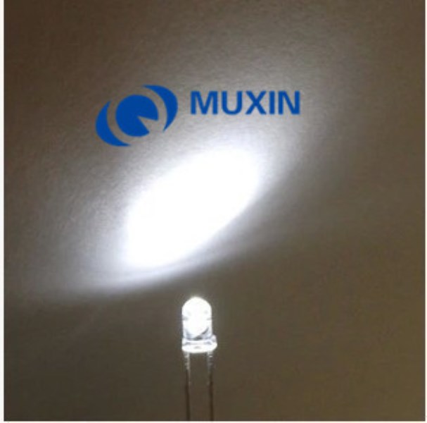 20pcs 3mm Round White Light-emitting diode Super Bright Light Bulb Led Lamp New 6000-6500k 3.0-3.6v 20ma 3mm white led diodes