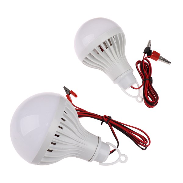 12v LED Lamp Portable Led Bulb 3W 5W 7W 9W 12W Outdoor Camp Tent Night Fishing Hanging Light Emergency Cold White