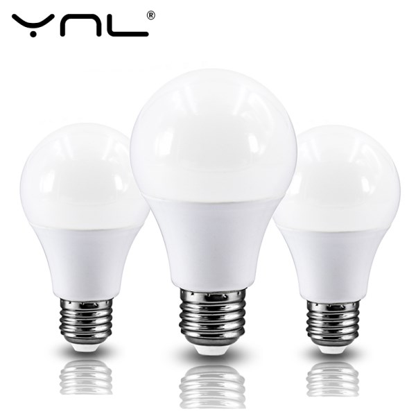 LED Bulb Lamps E27 Light Bulb AC220V 240V Real Power 20W 18W 15W 12W 9W 5W 3W Living Room Home Lampada LED Bombilla